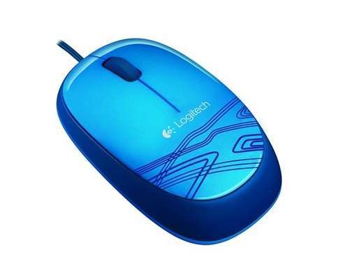 M105 USB kék egér fotó, illusztráció : 910-003105