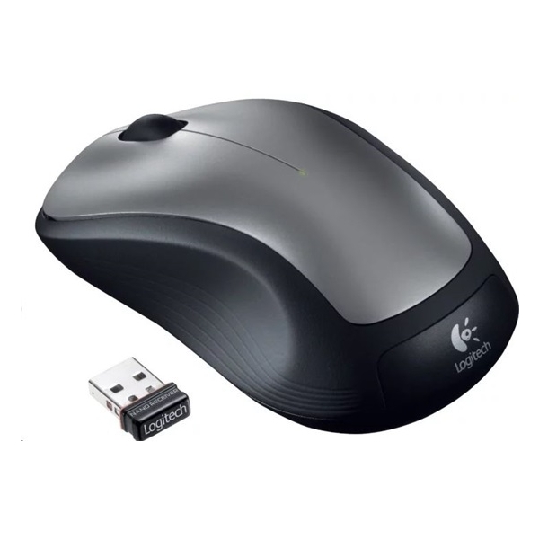 Vezetéknélküli egér Logitech M310 szürke fotó, illusztráció : 910-003986