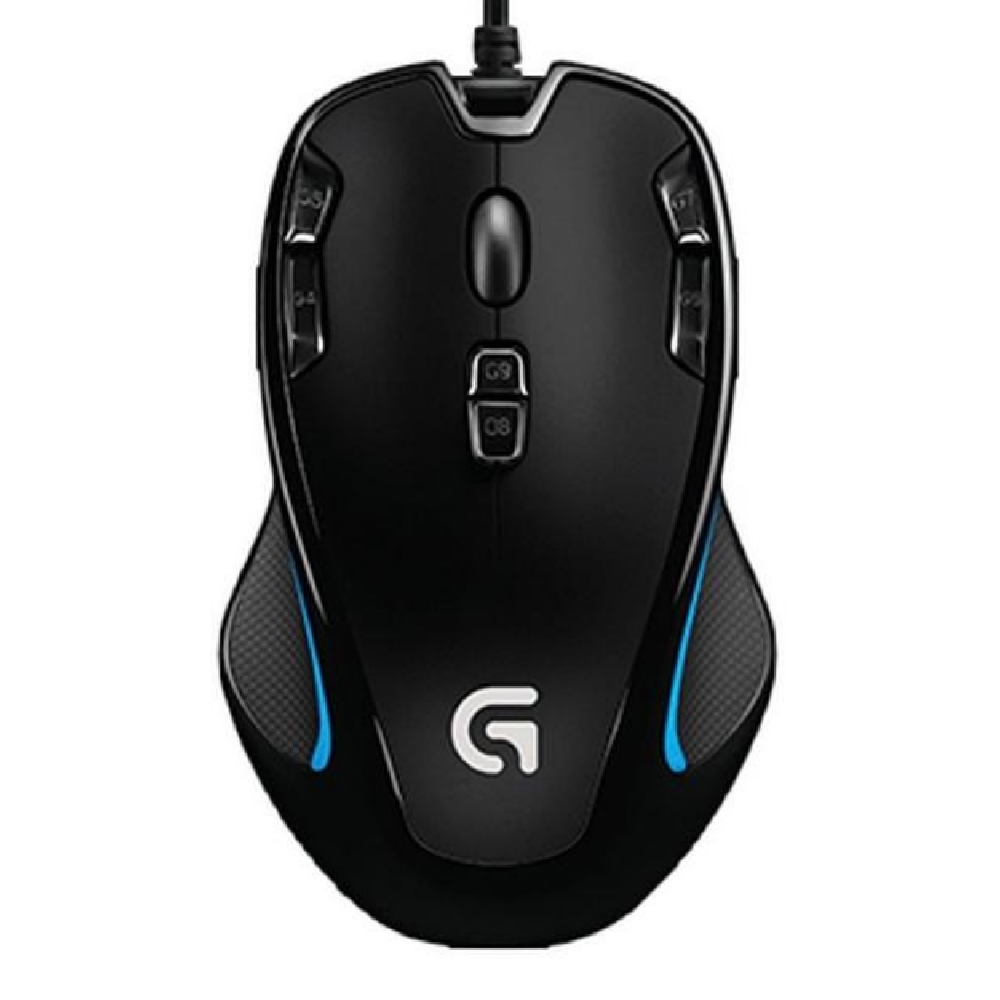 Gamer egér USB Logitech G300s fekete fotó, illusztráció : 910-004345