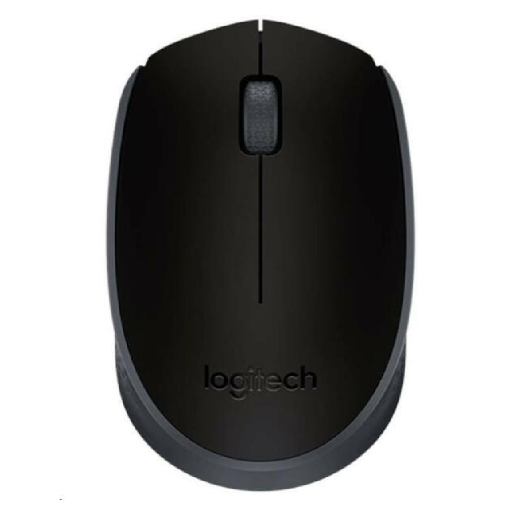 Egér vezeték nélküli, notebookhoz, fekete Logitech M171 fotó, illusztráció : 910-004424