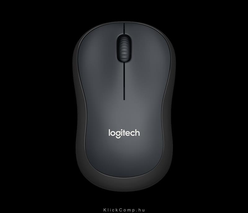 Vezetéknélküli egér Logitech M220 Silent fekete fotó, illusztráció : 910-004878