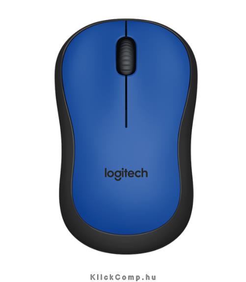 Vezetéknélküli egér Logitech M220 Silent kék fotó, illusztráció : 910-004879