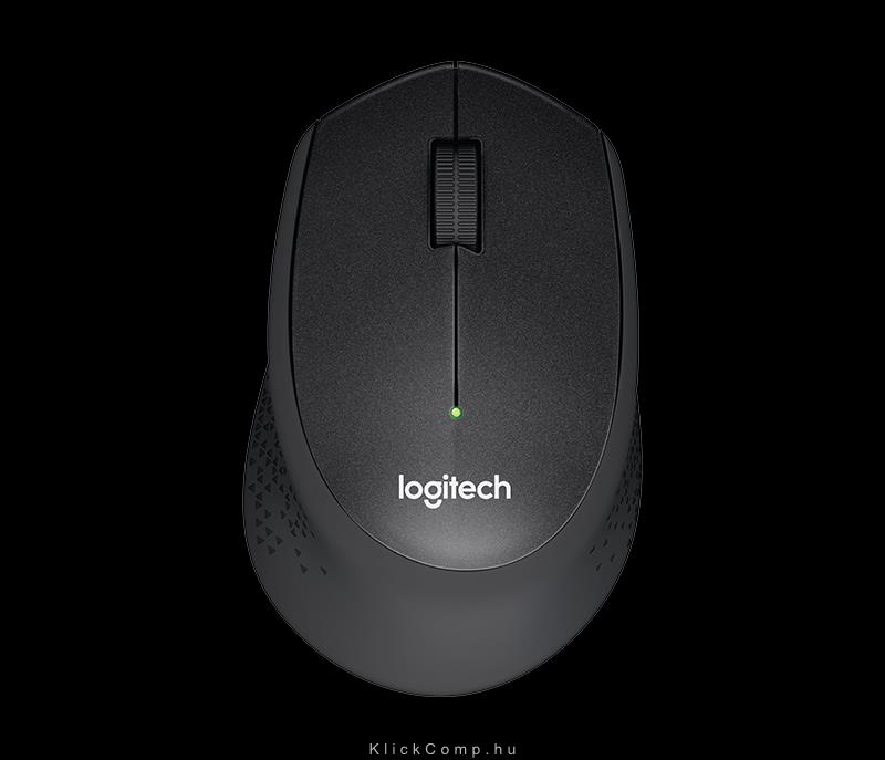 Vezetéknélküli egér Logitech M330 Silent fekete fotó, illusztráció : 910-004909