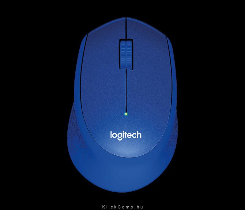 Vezetéknélküli egér Logitech M330 Silent kék fotó, illusztráció : 910-004910