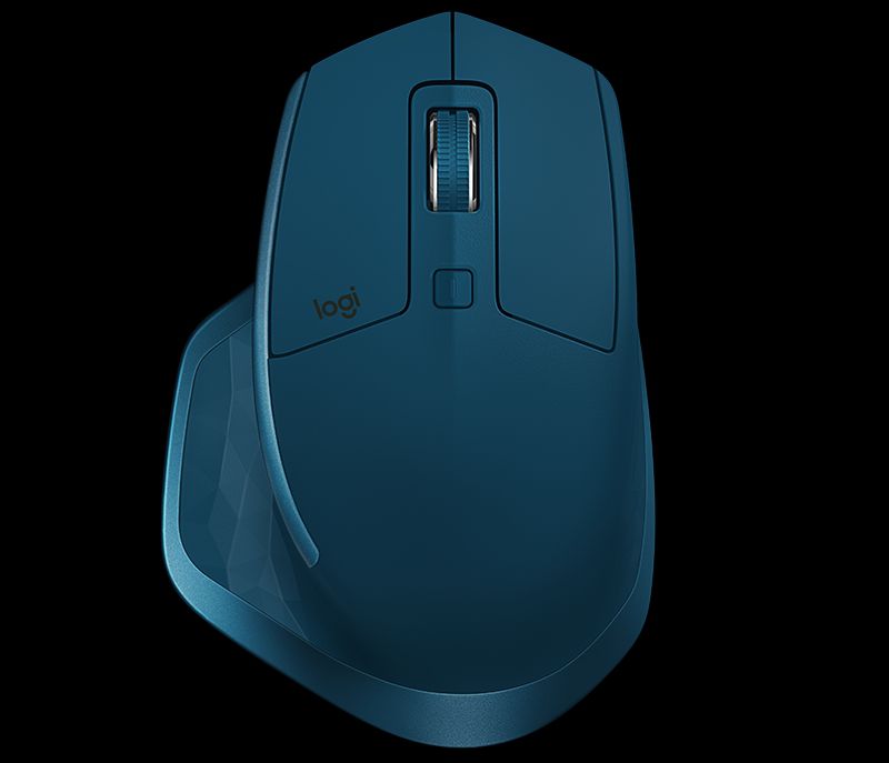 Vezetéknélküli egér Logitech MX Master 2S - Kék Mouse fotó, illusztráció : 910-005140