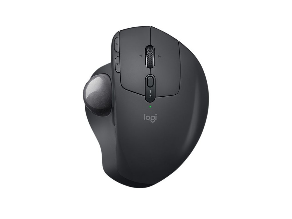 Vezetéknélküli egér Logitech MX Ergo Mouse fekete fotó, illusztráció : 910-005179