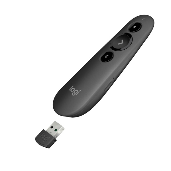 Logitech R500 Vezeték nélküli fekete presenter fotó, illusztráció : 910-005386