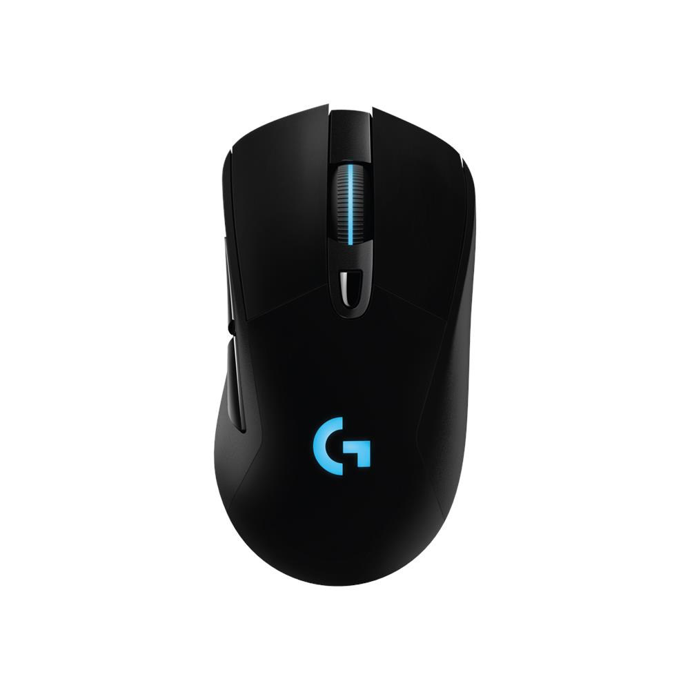 Vezetéknélküli gamer egér Logitech G703 Lightspeed fekete fotó, illusztráció : 910-005640