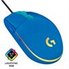 Egér USB Logitech G203 Lightsync kék gamer