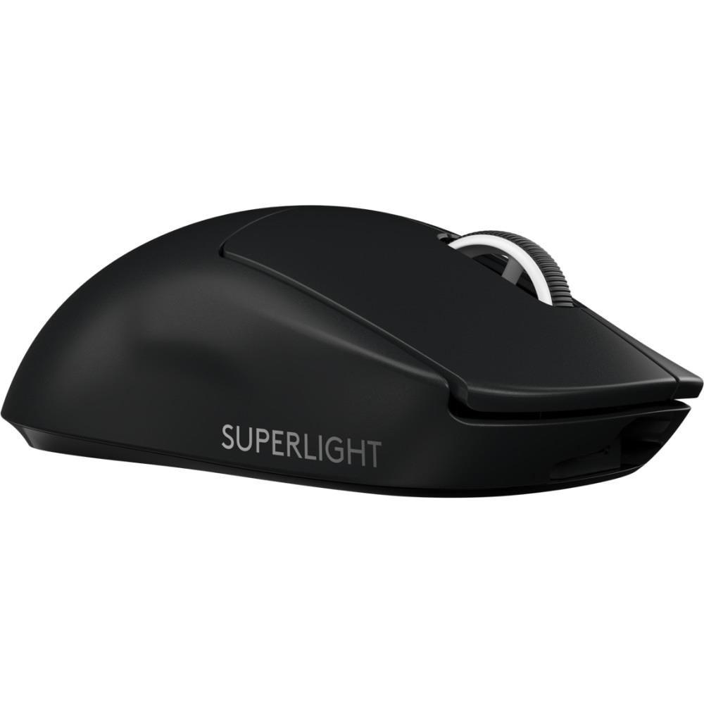 Vezetéknélküli egér Logitech PRO X Superlight fekete fotó, illusztráció : 910-005880