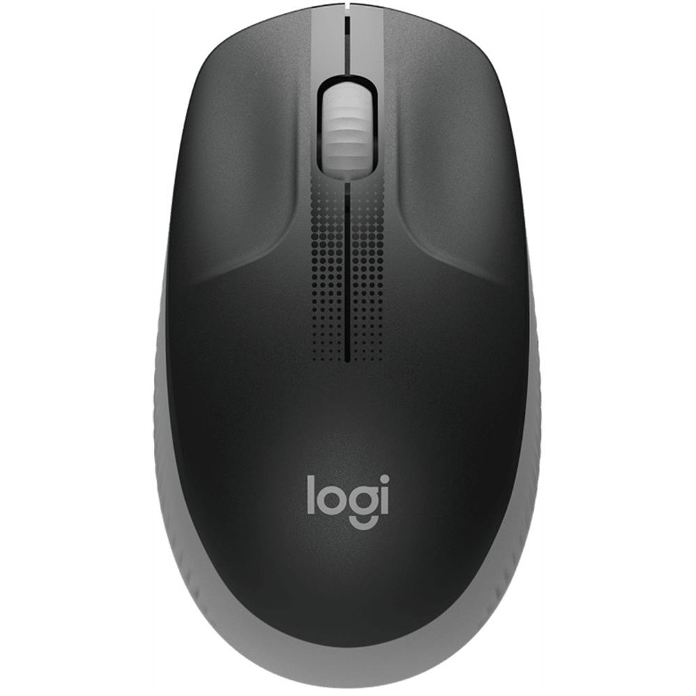 Vezetéknélküli egér Logitech M190 szürke fotó, illusztráció : 910-005906