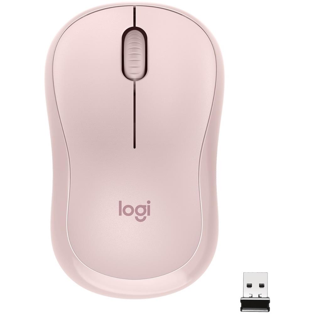 Vezetéknélküli egér Logitech M220 Silent rózsaszín fotó, illusztráció : 910-006129