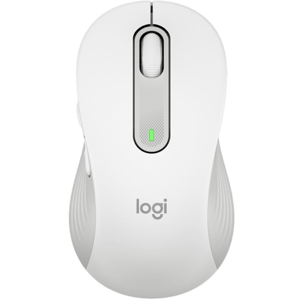 Vezetéknélküli egér Logitech M650 Signature L piszkosfehér fotó, illusztráció : 910-006238