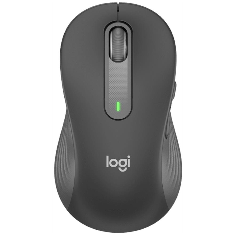 Vezetéknélküli egér Logitech M650 Signature L grafitszürke fotó, illusztráció : 910-006239