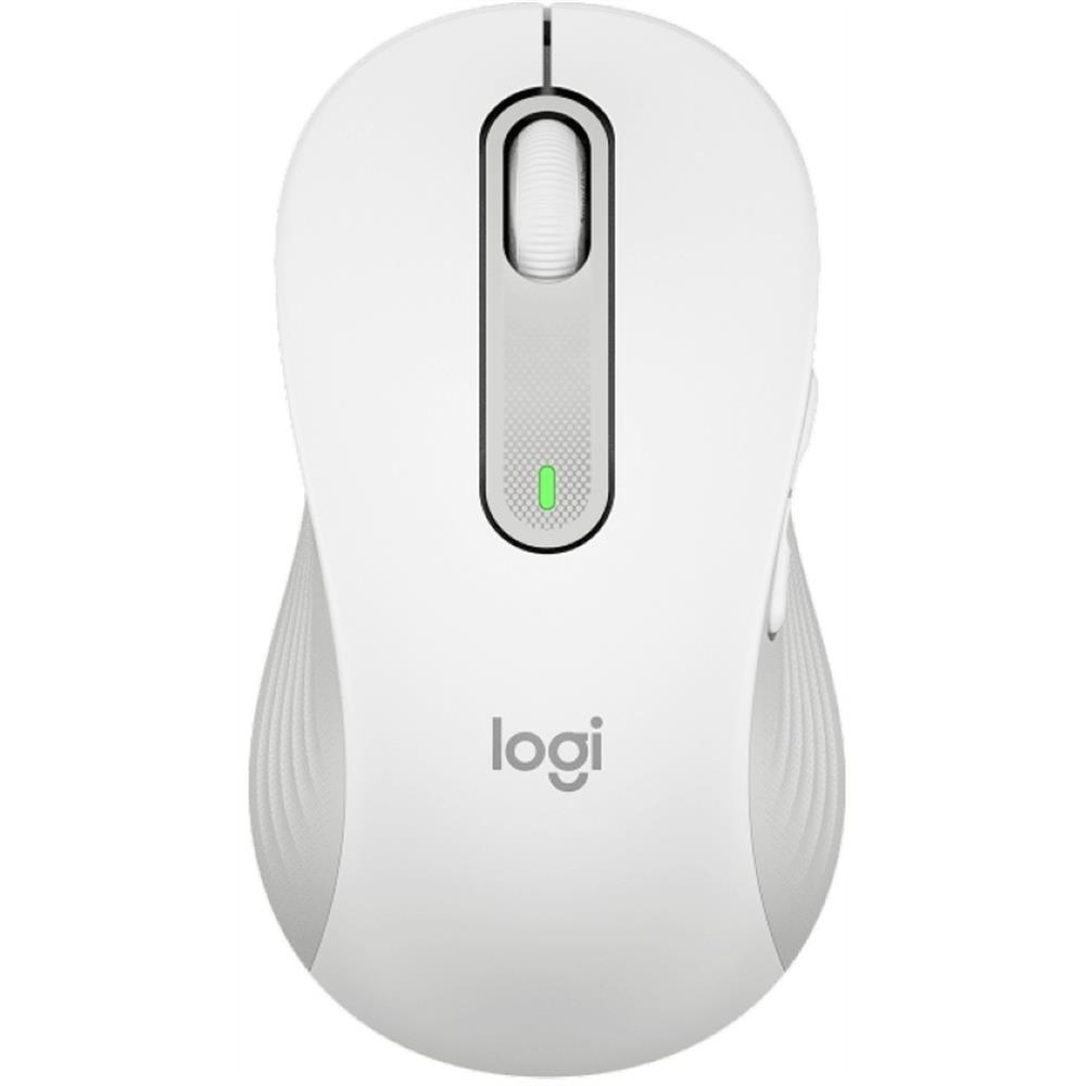 Vezetéknélküli egér Logitech M650 Signature L piszkosfehér fotó, illusztráció : 910-006240