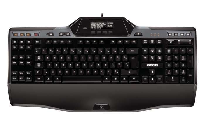 G510 Gamer USB fekete ENG LCD billentyűzet 2 év fotó, illusztráció : 920-002766
