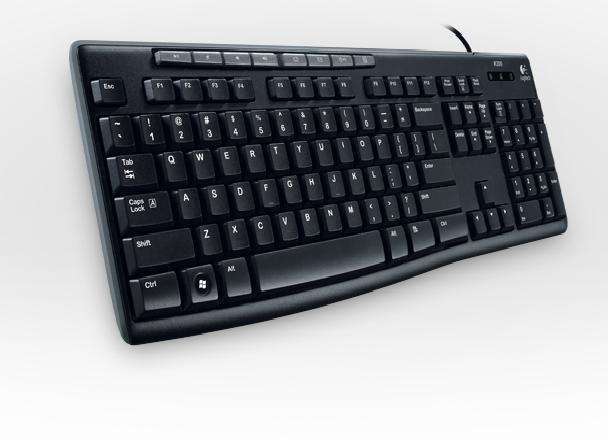 -OEM Media Keyboard K200 fotó, illusztráció : 920-002787