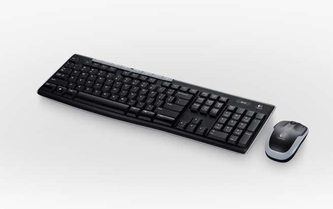 MK260 Wireless Multimédiás billentyűzet/egér KIT USB Fekete fotó, illusztráció : 920-003008