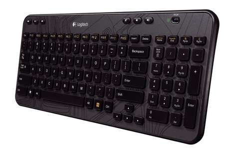 Vezetéknélküli rádiós fekete HUN billentyűzet LOGITECH K360 fotó, illusztráció : 920-003092