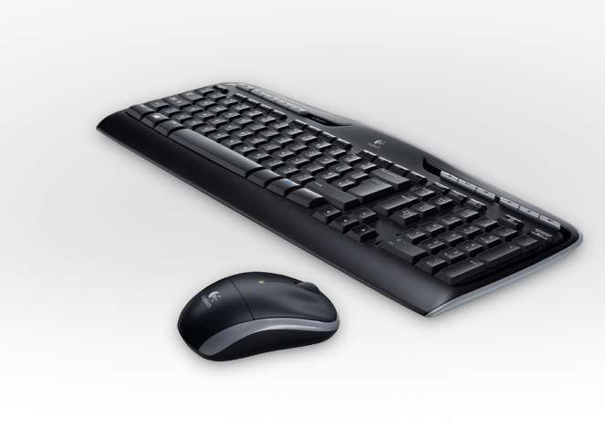 Vezetéknélküli billentyűzet + egér Logitech MK330 fekete HU fotó, illusztráció : 920-003993