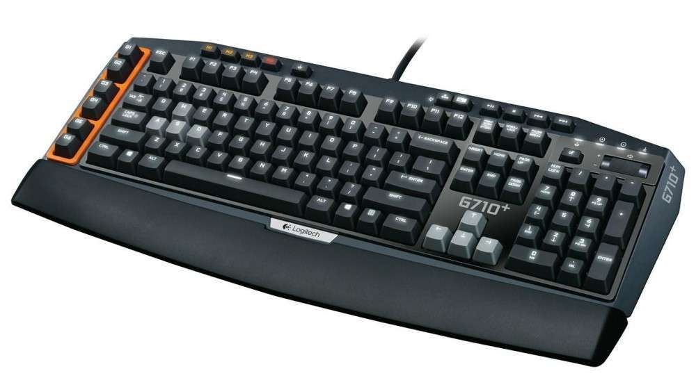 G710 Gamer USB fekete ENG mechanikus billentyűzet fotó, illusztráció : 920-004553