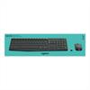 Vezetéknélküli billentyűzet + egér Logitech MK235 Combo fekete US 920-007931 Technikai adatok