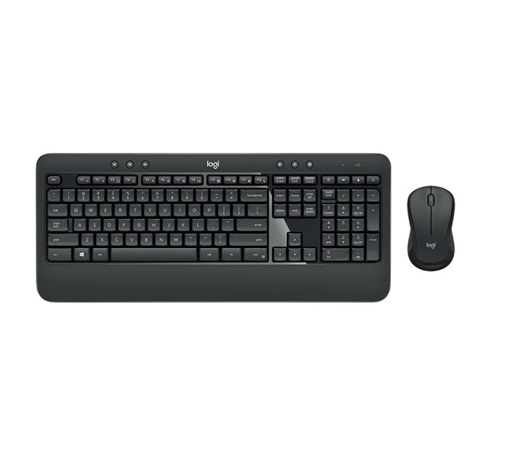 Vezetéknélküli billentyűzet + egér Logitech MK540 fekete HU fotó, illusztráció : 920-008690