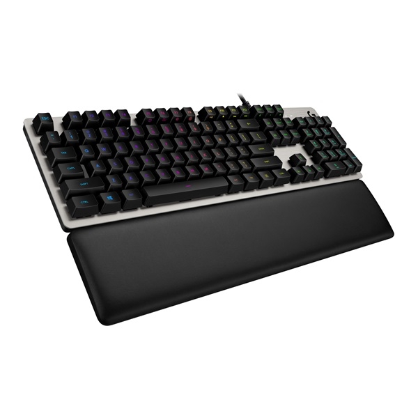 Billentyűzet USB Logitech G513 Carbon mechanikus Gamer keyboard ezüst UK fotó, illusztráció : 920-008855