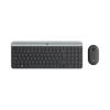 Vezetéknélküli billentyűzet + egér Logitech MK470 Slim ezüst US 920-009204 Technikai adatok