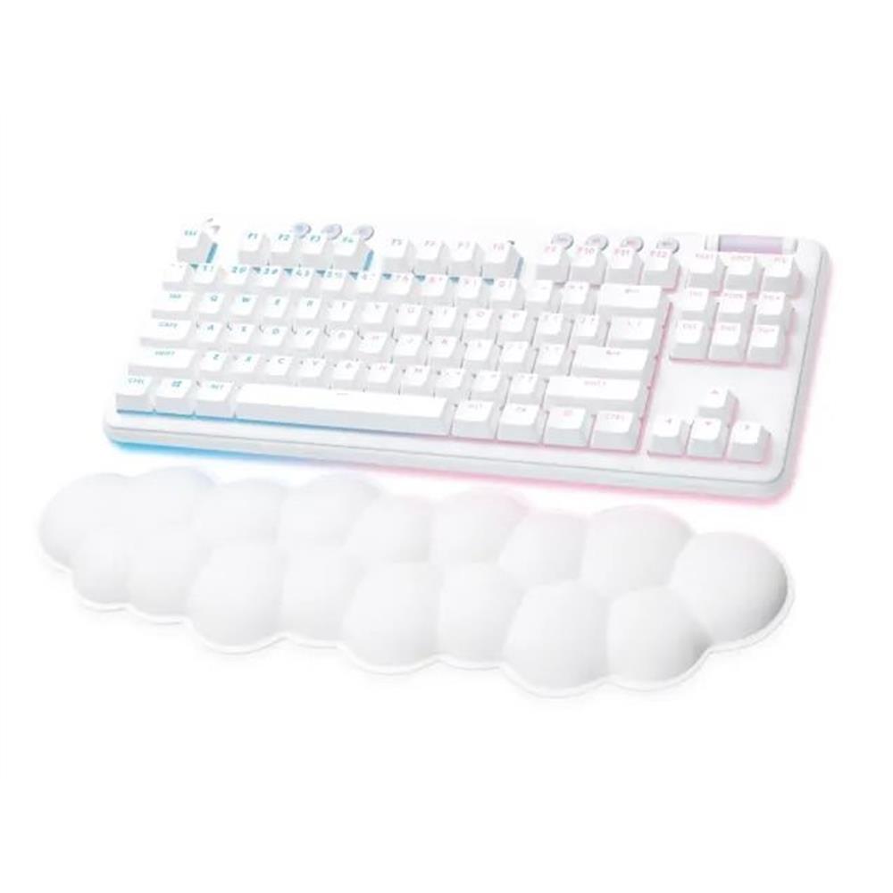 Vezetéknélküli gamer billentyűzet Logitech G715 Tactile fehér UK fotó, illusztráció : 920-010463