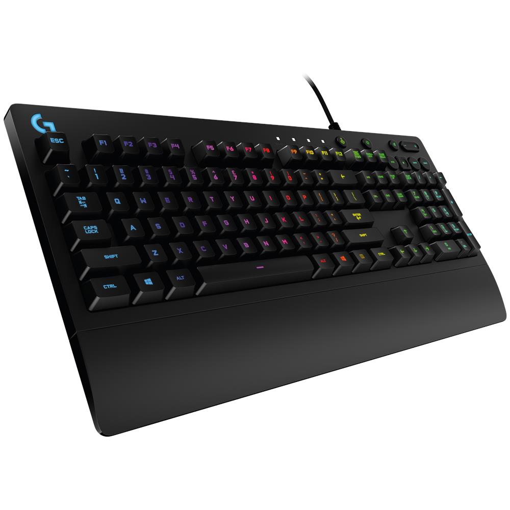 Gamer billentyűzet USB Logitech G213 Prodigy fekete HU fotó, illusztráció : 920-010739