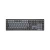 Vezetéknélküli billentyűzet Logitech MX Mechanical Tactile Quiet grafitszürke US 920-010757 Technikai adatok