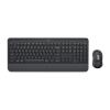 Vezetéknélküli billentyűzet + egér Logitech MK650 grafitszürke HU 920-011008 Technikai adatok