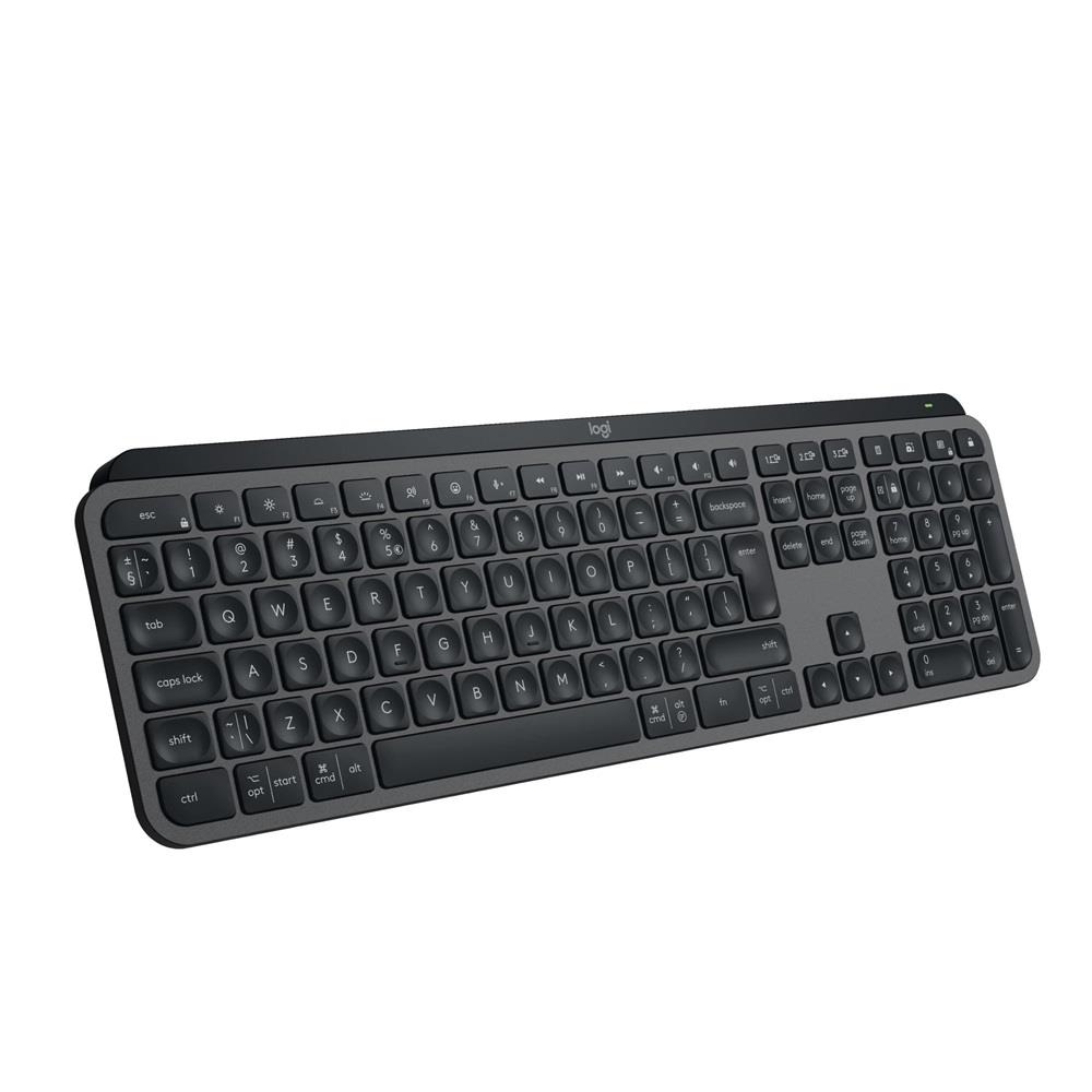 Vezetéknélküli billentyűzet Logitech MX Keys S fekete US fotó, illusztráció : 920-011587