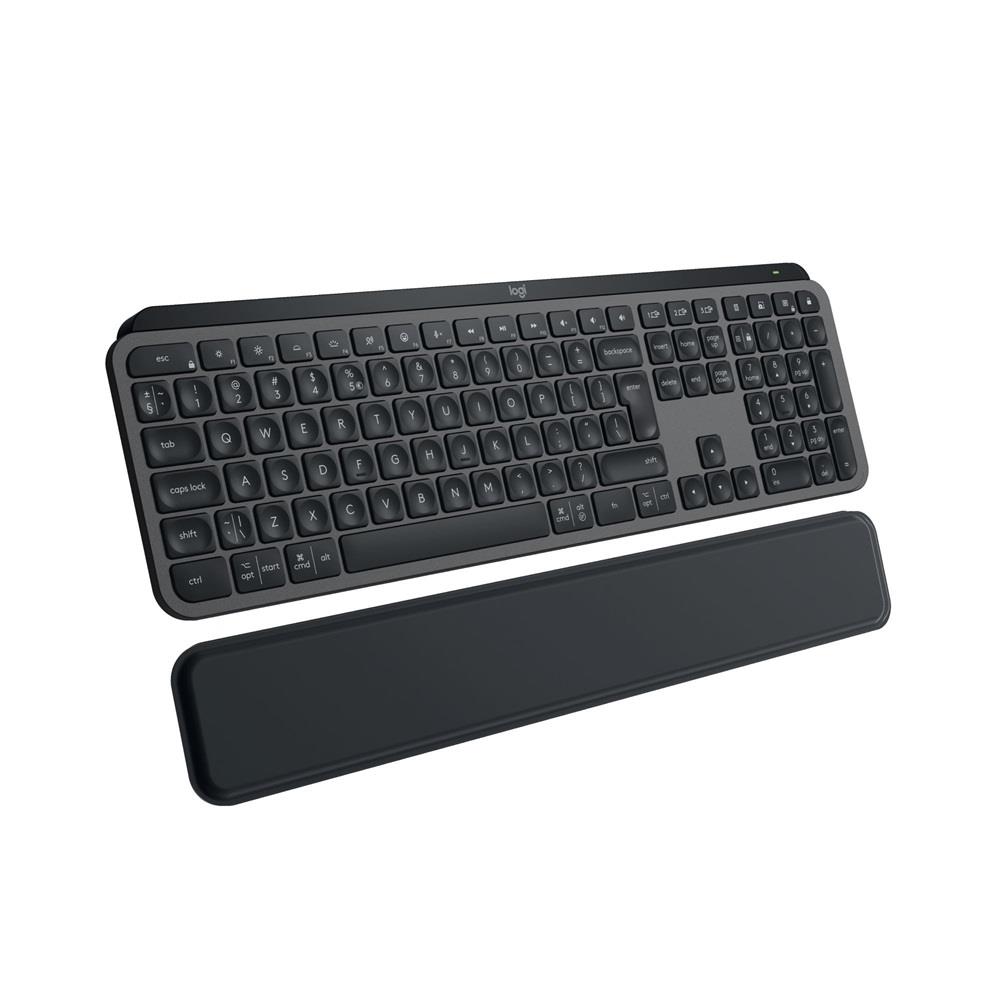 Vezetéknélküli billentyűzet Logitech MX Keys S Plus fekete US fotó, illusztráció : 920-011589