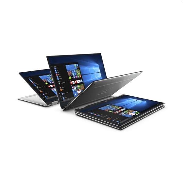 Dell XPS notebook és táblagép 2in1 13.3  QHD+ Touch i7-8500Y 8GB 512GB SSD Win1 fotó, illusztráció : 9365QI7WD2