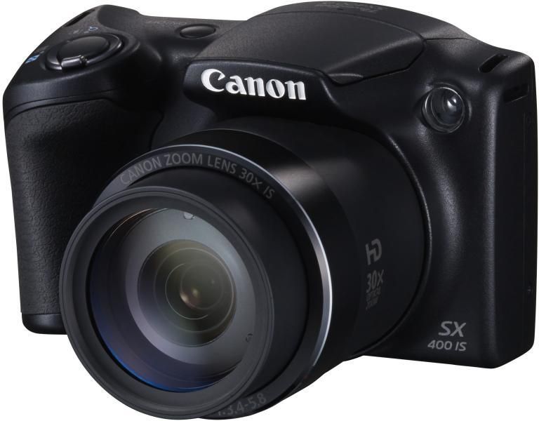 Digitális fényképezőgép Canon PowerShot SX400 IS fekete fotó, illusztráció : 9545B002AA