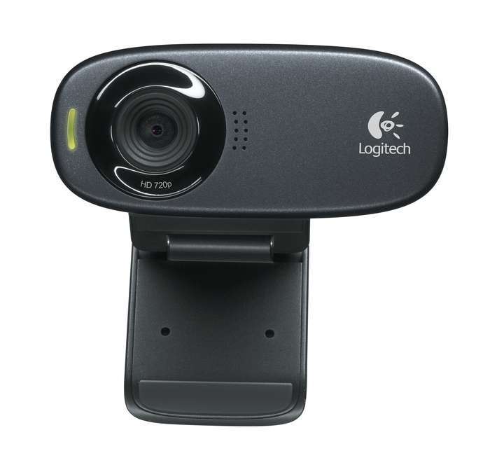 C310 720p mikrofonos fekete webkamera fotó, illusztráció : 960-000637
