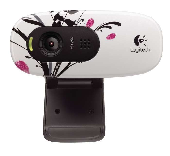 HD Webcam C270 Fingerprint Flowers fotó, illusztráció : 960-000798