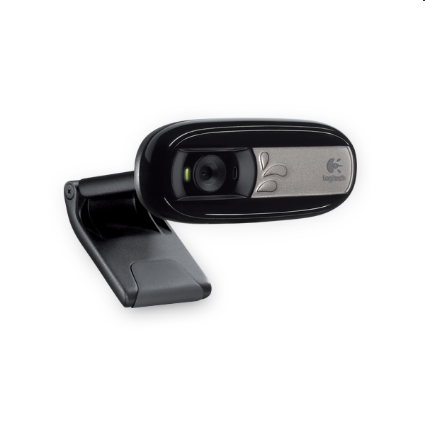 Webkamera Logitech C170 Vezetékes USB Max.: 1024x768 mikrofon fekete fotó, illusztráció : 960-001066