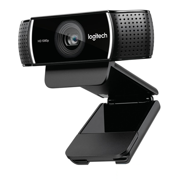 Webkamera 1080p mikrofonos fekete Logitech C922 Pro fotó, illusztráció : 960-001088
