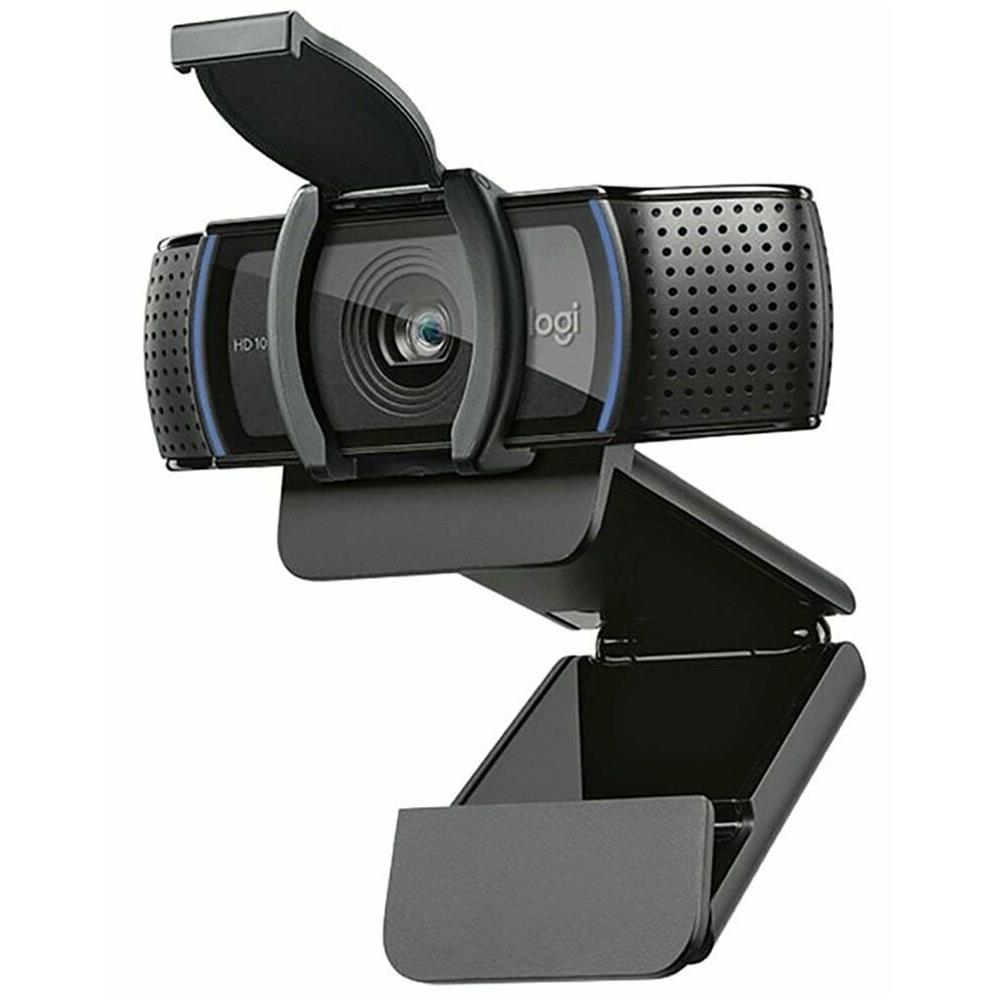 Webkamera Logitech C920S Pro 1080p mikrofonos fekete fotó, illusztráció : 960-001252