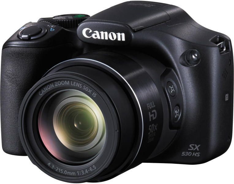 Digitális fényképezőgép Canon PowerShot SX530 HS fekete fotó, illusztráció : 9779B002AA