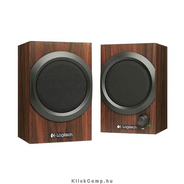 Hangszóró 2.1 20W jack fekete-barna Logitech Z240 fotó, illusztráció : 980-001228