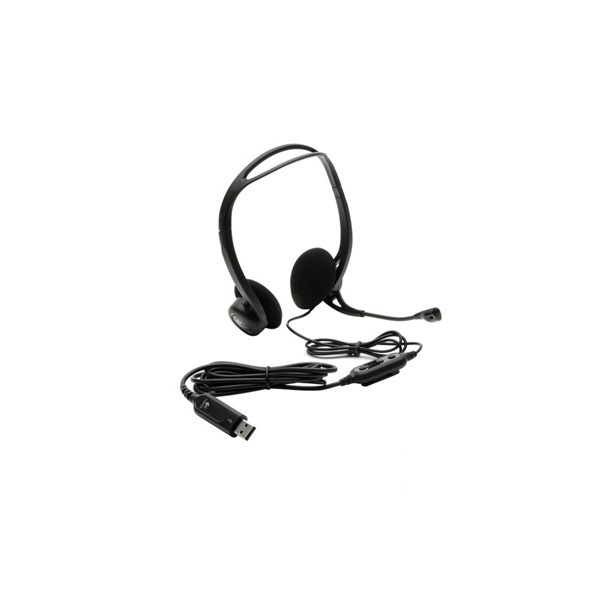 Headset USB Logitech PC960 fotó, illusztráció : 981-000100