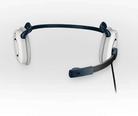 headset H130 White fotó, illusztráció : 981-000346