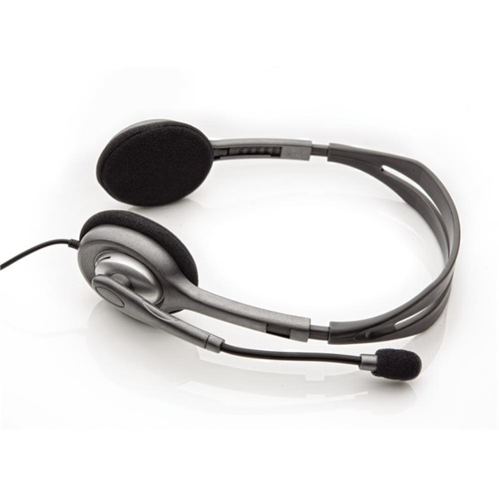 Fejhallgató mikrofonos Logitech Headset H110 fotó, illusztráció : 981-000472