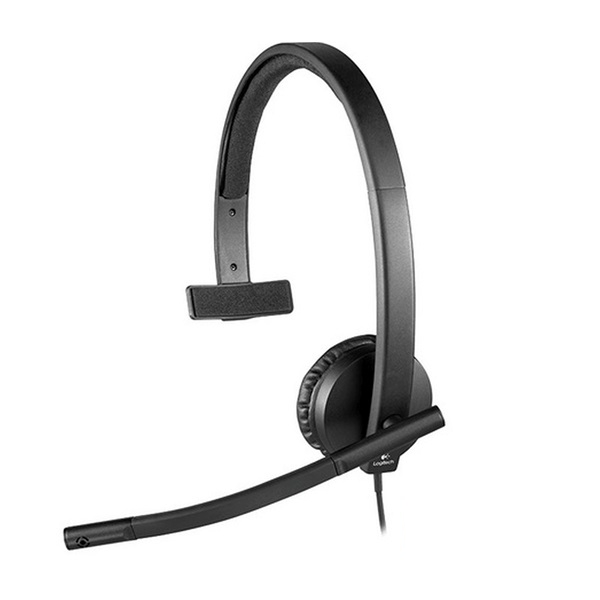 Fejhallgató mikrofonos Logitech H570e Mono! headset telefonhívásokhoz fotó, illusztráció : 981-000571