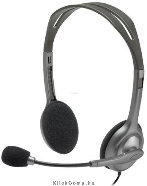 Vezetékes headset Logitech H111 fotó, illusztráció : 981-000593