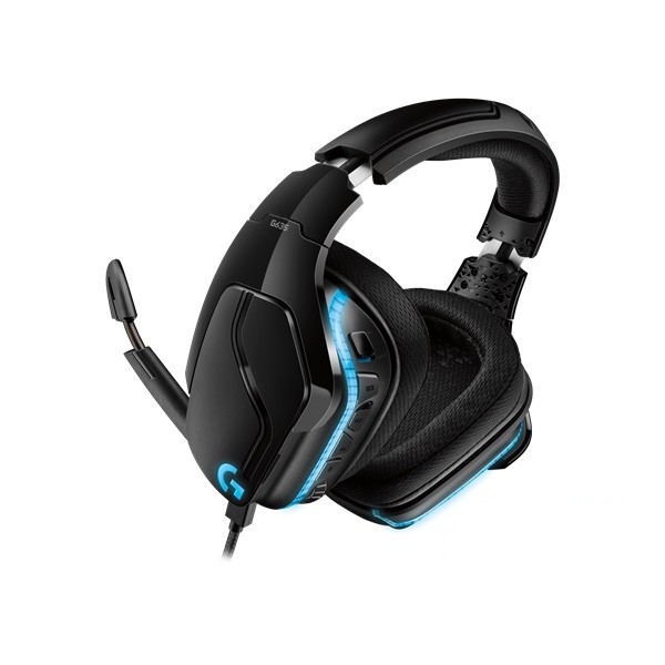 Gamer headset 7.1 USB Logitech G635 fotó, illusztráció : 981-000750